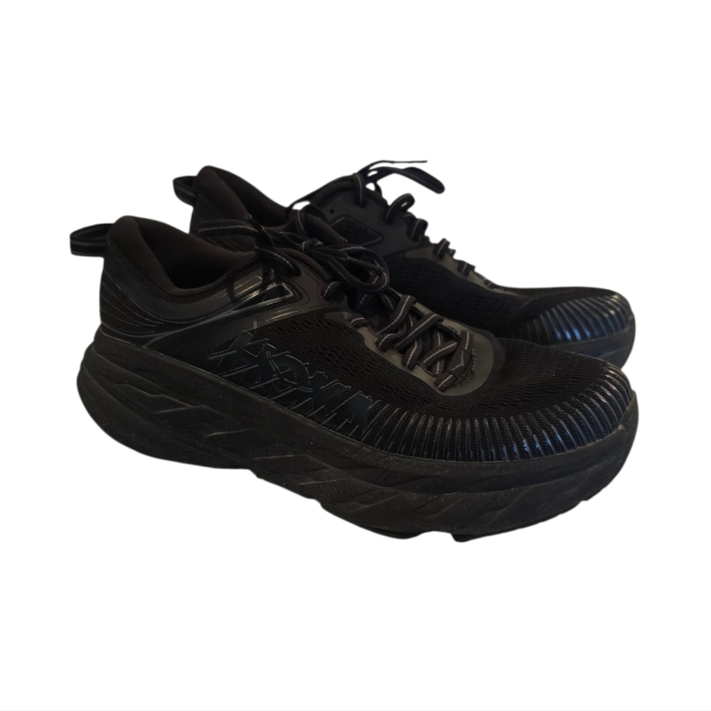 Hoka Black Athletic Running Shoes